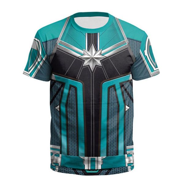 men women t-shirt 3d movie version captain marvel carol danvers cosplay costume zentai superhero tshirt tee size s-3xl, White;black
men women t-shirt 3d movie version captain marvel carol danvers cosplay costume zentai superhero tshirt tee size s-3xl, White;black