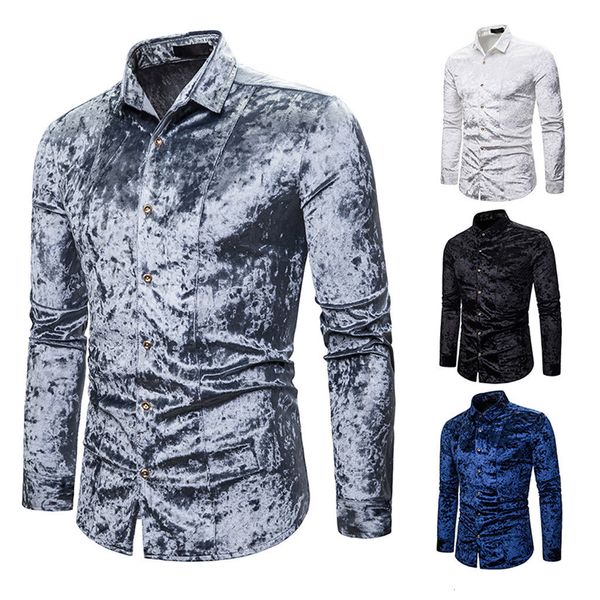 2019 casual luxury long camisa masculina fashion personality men's casual senior lapel diamond velvet shirt blouse s-2xl, White;black
2019 casual luxury long camisa masculina fashion personality men's casual senior lapel diamond velvet shirt blouse s-2xl, White;black
