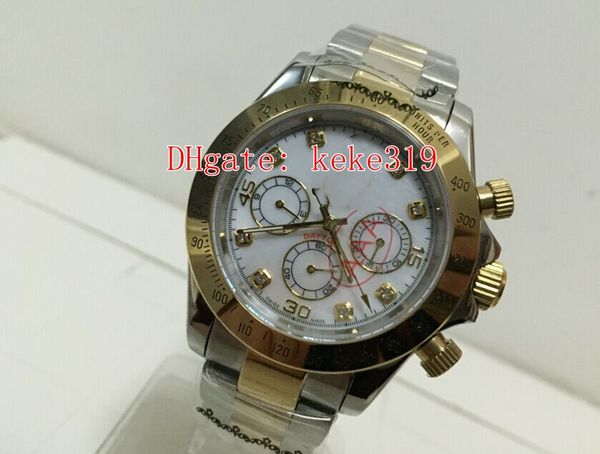 elling wristwatches cosmograph 116503 40mm diamond 18k gold & steel no chronograph automatic mechanical mens watch watches, Slivery;brown
elling wristwatches cosmograph 116503 40mm diamond 18k gold & steel no chronograph automatic mechanical mens watch watches, Slivery;brown