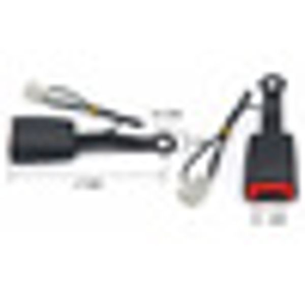 stable cam lock car front seat belt buckle socket plug connector w/warning cable
stable cam lock car front seat belt buckle socket plug connector w/warning cable