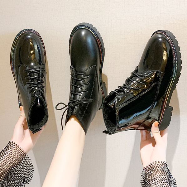 rock shoes woman women's mid calf boots round toe lace up boots-women low heels booties luxury designer booties ladies winter, Black
rock shoes woman women's mid calf boots round toe lace up boots-women low heels booties luxury designer booties ladies winter, Black