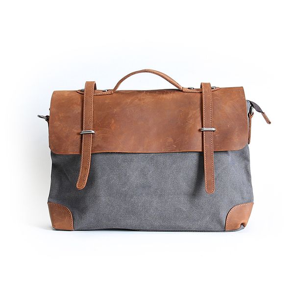 outdoor leisure customized casual bag high capacity canvas bag simple genuine leather shoulder diagonal package for
outdoor leisure customized casual bag high capacity canvas bag simple genuine leather shoulder diagonal package for