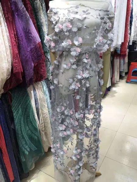 selling multilayer 3d chiffon applique french mesh african lace fabric nigeria lace is diy dress wedding dress, Pink;blue
selling multilayer 3d chiffon applique french mesh african lace fabric nigeria lace is diy dress wedding dress, Pink;blue