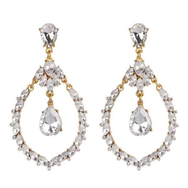 fashionl diamonds dangle earrings for women fashion water drop girl crystal chandelier earring holiday style jewelry valentine's gift f, Silver
fashionl diamonds dangle earrings for women fashion water drop girl crystal chandelier earring holiday style jewelry valentine's gift f, Silver