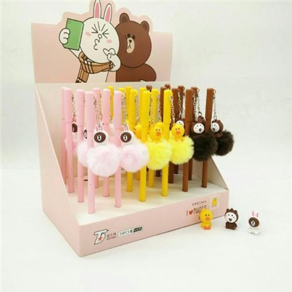 huaqi 3 pcs rabbit furry duck warm winter plush pet black signature gel pen stationery personalized prize advertising pen gift, Blue;orange
huaqi 3 pcs rabbit furry duck warm winter plush pet black signature gel pen stationery personalized prize advertising pen gift, Blue;orange