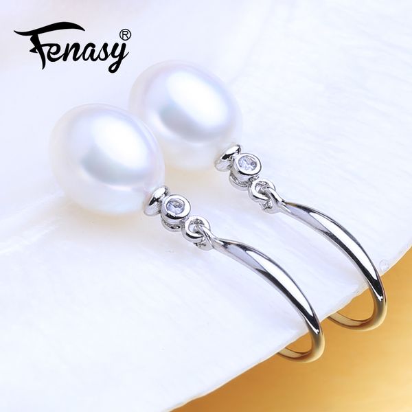 fenasy pearl jewelry natural pearl earrings for women korean sterling silver dangle earrings fashion jewelry, Golden;silver
fenasy pearl jewelry natural pearl earrings for women korean sterling silver dangle earrings fashion jewelry, Golden;silver