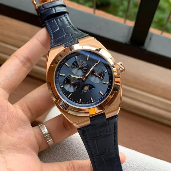mens watches 4300v 000r-b509 leather strap multifunctional automatic mechanical mens designer watches moon phase wristwatches, Slivery;brown
mens watches 4300v 000r-b509 leather strap multifunctional automatic mechanical mens designer watches moon phase wristwatches, Slivery;brown