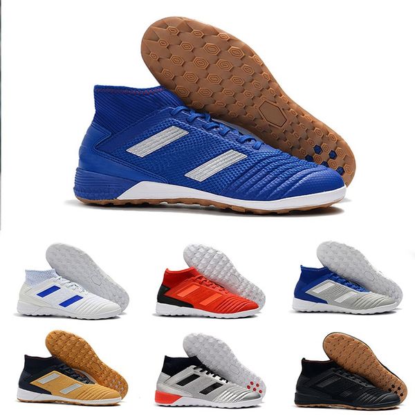 2019 predator 19.3 tf ic football boots triple black blue tango mens indoor futsal soccer shoes cleats chuteiras de futebol, White;red
2019 predator 19.3 tf ic football boots triple black blue tango mens indoor futsal soccer shoes cleats chuteiras de futebol, White;red