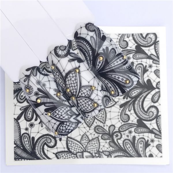 wuf 25 styles nails water transfer nail art stickers decals black lace flowers design diy french manicure foils stamp tools
wuf 25 styles nails water transfer nail art stickers decals black lace flowers design diy french manicure foils stamp tools