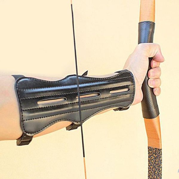 new arrival 1pc pu leather 3 strap target archery arm guard safety arm protection outdoor hunting gear, Black;gray
new arrival 1pc pu leather 3 strap target archery arm guard safety arm protection outdoor hunting gear, Black;gray