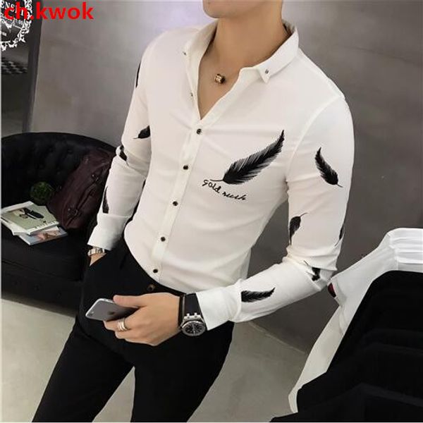 ch.kwok camisa social slim fit casual black shirts outfits club pink shirts mens fitted white feather korean fashionable, White;black
ch.kwok camisa social slim fit casual black shirts outfits club pink shirts mens fitted white feather korean fashionable, White;black