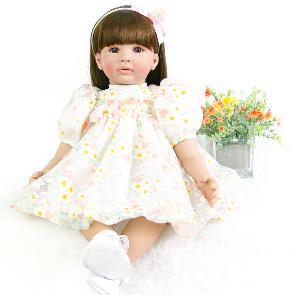 new 60cm lifelike boneca reborn toddlerbaby girl doll hand made soft silicone cloth body bebe doll reborn
new 60cm lifelike boneca reborn toddlerbaby girl doll hand made soft silicone cloth body bebe doll reborn