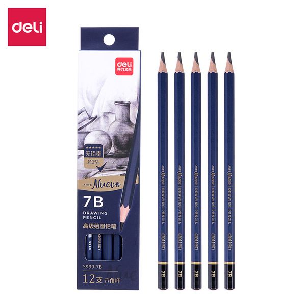 deli 7b pencil student sketch sketching 12pcs/box s999 grafite acrylic office supplies lapis ipencil
deli 7b pencil student sketch sketching 12pcs/box s999 grafite acrylic office supplies lapis ipencil