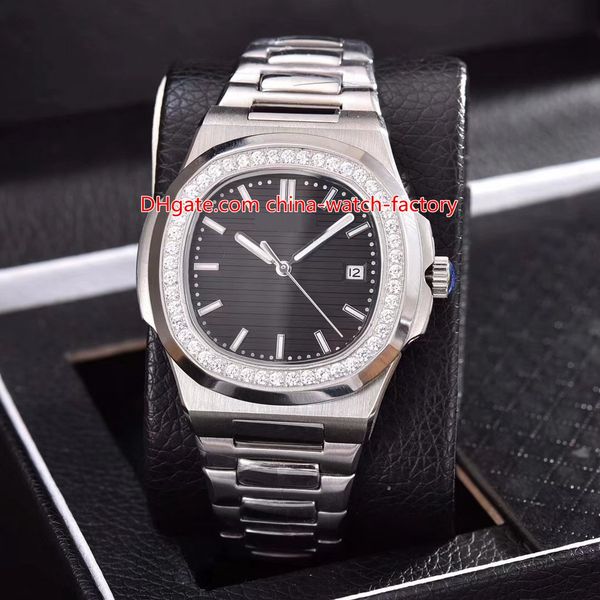 8 style elling watch 40.5mm nautilus 5711/1a 010 diamond beze date asia transparent mechanical automatic mens watches, Slivery;brown 
8 style elling watch 40.5mm nautilus 5711/1a 010 diamond beze date asia transparent mechanical automatic mens watches, Slivery;brown