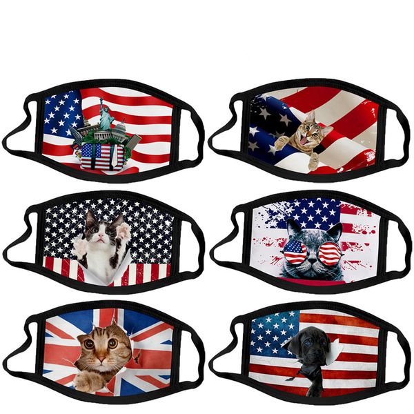 Kid Adult Face Mouth Mask Anti-Dust Cotton US Flag Independence Day July 4th Woman Men Unisex Fashion Warm 34 Styles
Kid Adult Face Mouth Mask Anti-Dust Cotton US Flag Independence Day July 4th Woman Men Unisex Fashion Warm 34 Styles