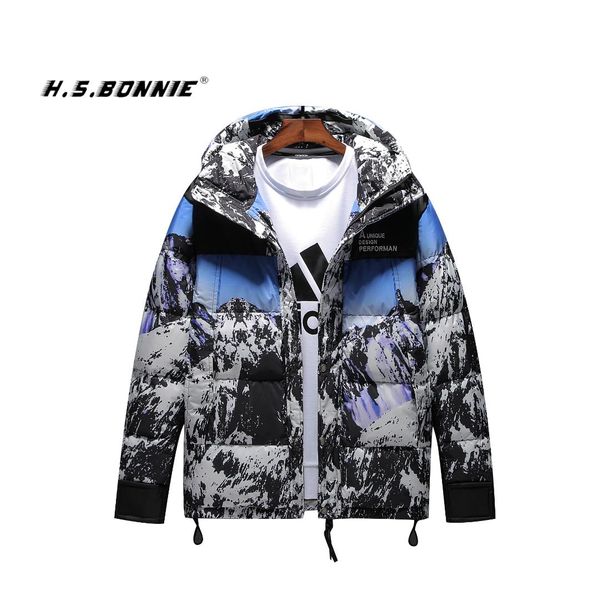 h.s.bonnie 2019 fashion down jacket mens winter warm white duck down hooded mens jacket parka jaqueta masculino chaqueta hombre, Black
h.s.bonnie 2019 fashion down jacket mens winter warm white duck down hooded mens jacket parka jaqueta masculino chaqueta hombre, Black