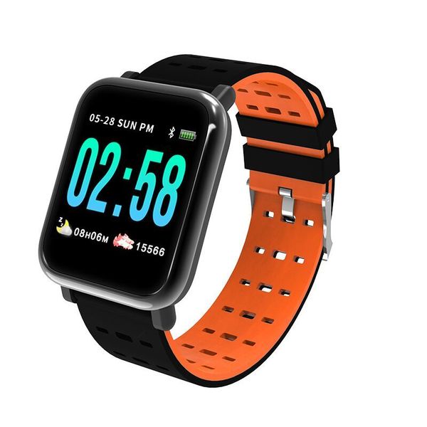 oloey smart bracelet m20/a6 real-time heart rate blood pressure sleep monitoring 1.3 inch ip67 waterproof sports watch, Slivery;brown
oloey smart bracelet m20/a6 real-time heart rate blood pressure sleep monitoring 1.3 inch ip67 waterproof sports watch, Slivery;brown