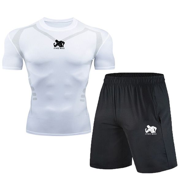 compression set men new 2020 summer running tight quick dry fitness tshirt leggings gym sport sets running short sleeve set, Gray
compression set men new 2020 summer running tight quick dry fitness tshirt leggings gym sport sets running short sleeve set, Gray