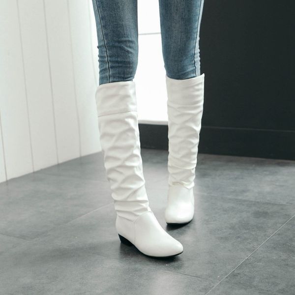 ankle boots lace women heels women's winter knee high high tube flat heels riding boots, Black
ankle boots lace women heels women's winter knee high high tube flat heels riding boots, Black