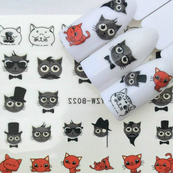 sell hat the cat nail sticker butterfly flower water transfer decal sliders for nail art decoration tattoo tools kawaii #19, Black
sell hat the cat nail sticker butterfly flower water transfer decal sliders for nail art decoration tattoo tools kawaii #19, Black
