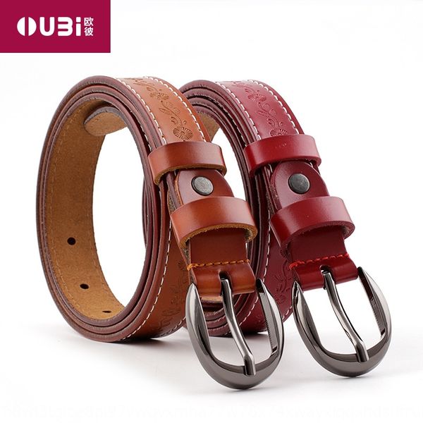 women's and pin jeans carved pin buckle belt all-match dress jeans embossed belt women's genuine leather, Black;brown
women's and pin jeans carved pin buckle belt all-match dress jeans embossed belt women's genuine leather, Black;brown