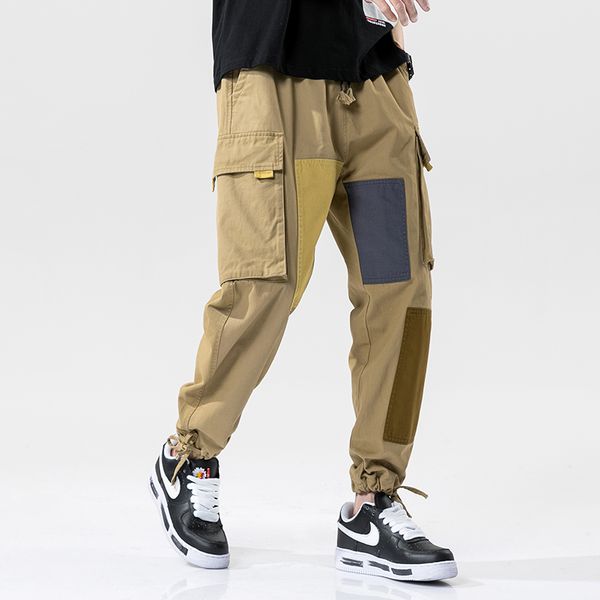 streetwear men's jogging pants multi-pocket cotton overalls pants 2020 spring fashion sweatpants baggy casual trousers, Black
streetwear men's jogging pants multi-pocket cotton overalls pants 2020 spring fashion sweatpants baggy casual trousers, Black