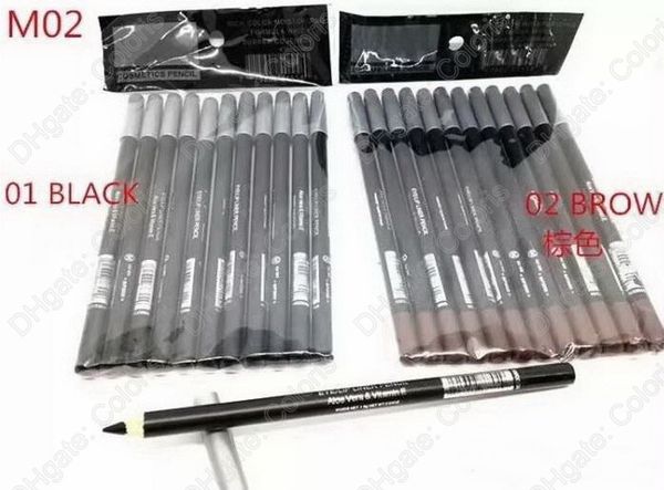 Makeup Eye pencil Lip Eyeliner Pencil Aloe Vera & Vitamin E Cosmtics Pencil Black And Brown Color 1.5g 50pcs
Makeup Eye pencil Lip Eyeliner Pencil Aloe Vera & Vitamin E Cosmtics Pencil Black And Brown Color 1.5g 50pcs