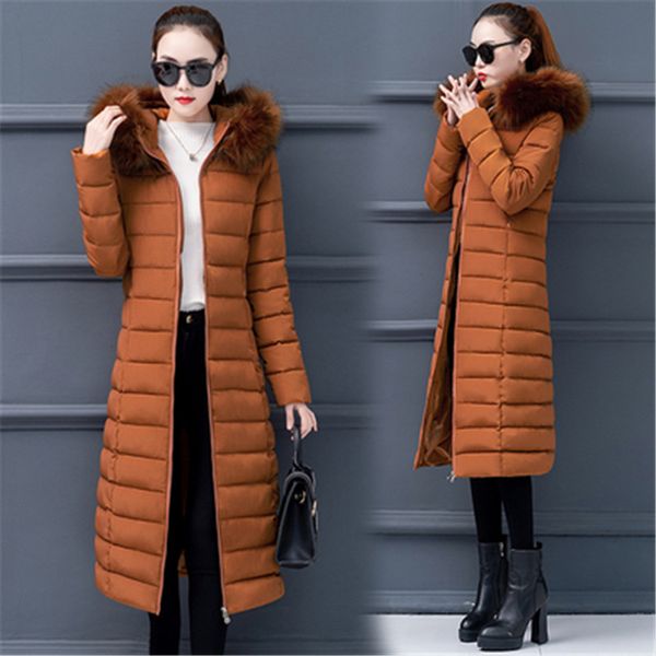 fashion down coat winter women 2019 new korean plus size cotton women down parka warm faux fur collar hooded female overcoat 4xl, Black
fashion down coat winter women 2019 new korean plus size cotton women down parka warm faux fur collar hooded female overcoat 4xl, Black
