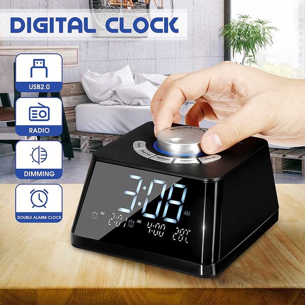 usb charging multi-function digital alarm clock temperature humidity moon phase desk table lcd clock with radio functions
usb charging multi-function digital alarm clock temperature humidity moon phase desk table lcd clock with radio functions