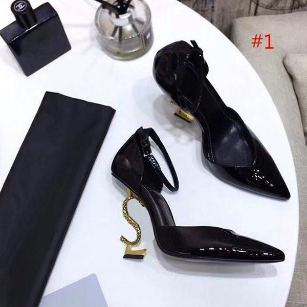 fashion pointy bridal high heels classic high heeled heel leather luxury designer suede woman shoes metal buckle for size, Black
fashion pointy bridal high heels classic high heeled heel leather luxury designer suede woman shoes metal buckle for size, Black