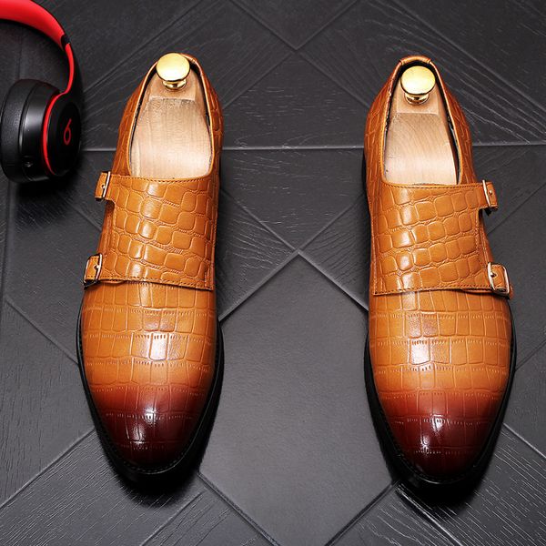 height increasing dress shoes oxfords men formal leather shoes crocodile grain business chaussure homme, Black
height increasing dress shoes oxfords men formal leather shoes crocodile grain business chaussure homme, Black