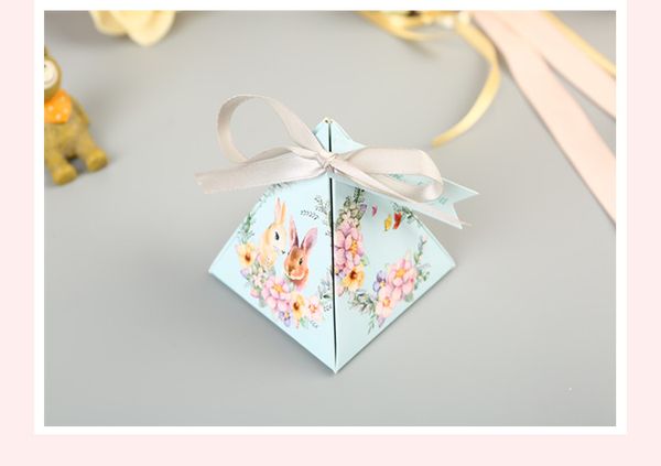 50/100pcs pink/blue sweet happiness flower pyramid wedding candy chocolate box children party gift box with ribbon
50/100pcs pink/blue sweet happiness flower pyramid wedding candy chocolate box children party gift box with ribbon