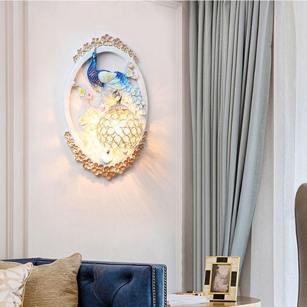 special american blue peacock crystal wall lamp warm bedroom bedside light aisle balcony stair led wall lights bar l lobby bathroom lamps
special american blue peacock crystal wall lamp warm bedroom bedside light aisle balcony stair led wall lights bar l lobby bathroom lamps