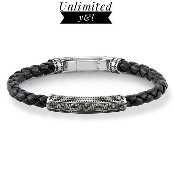 black leather bracelets love knot thomas style 925 sterling silver cz bowknot fashion good jewelry for women men gifts new, Golden;silver
black leather bracelets love knot thomas style 925 sterling silver cz bowknot fashion good jewelry for women men gifts new, Golden;silver