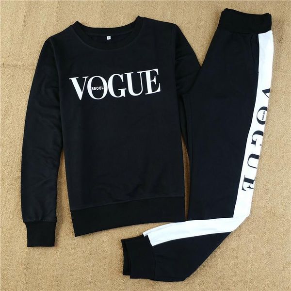 autumn winter costumes women two piece set vogue sportswear suit casual tracksuit long sleeve sporting outfit fine, Gray
autumn winter costumes women two piece set vogue sportswear suit casual tracksuit long sleeve sporting outfit fine, Gray