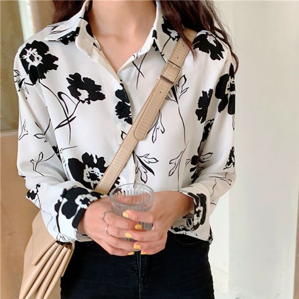 floral print chiffon blouse women vintage harajuku turn down collar harajuku long sleeve single breasted summer shirts y352, White
floral print chiffon blouse women vintage harajuku turn down collar harajuku long sleeve single breasted summer shirts y352, White