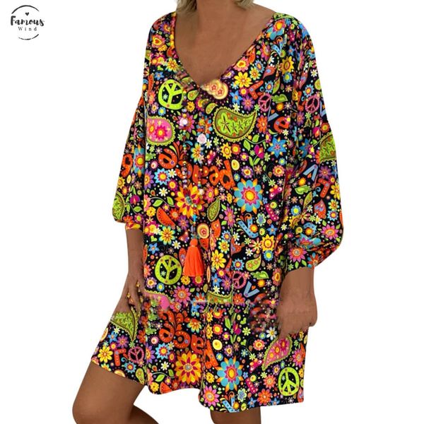 ethnic style large size loose polyester printed bohemian beach dress summer leisure vacation long sleeve v neck dress plus size, Black;gray
ethnic style large size loose polyester printed bohemian beach dress summer leisure vacation long sleeve v neck dress plus size, Black;gray