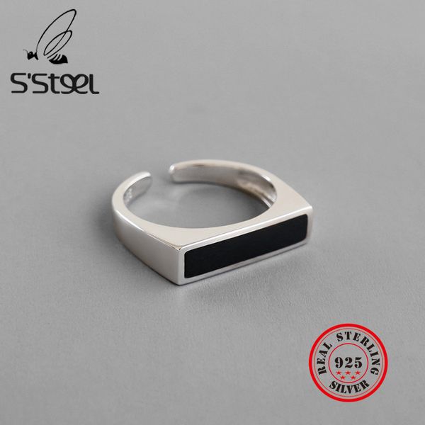 s'steel geometric ring 925 sterling silver rings for women joyas de plata sieraden anillos plata 925 para mujer fine jewelry, Golden;silver
s'steel geometric ring 925 sterling silver rings for women joyas de plata sieraden anillos plata 925 para mujer fine jewelry, Golden;silver