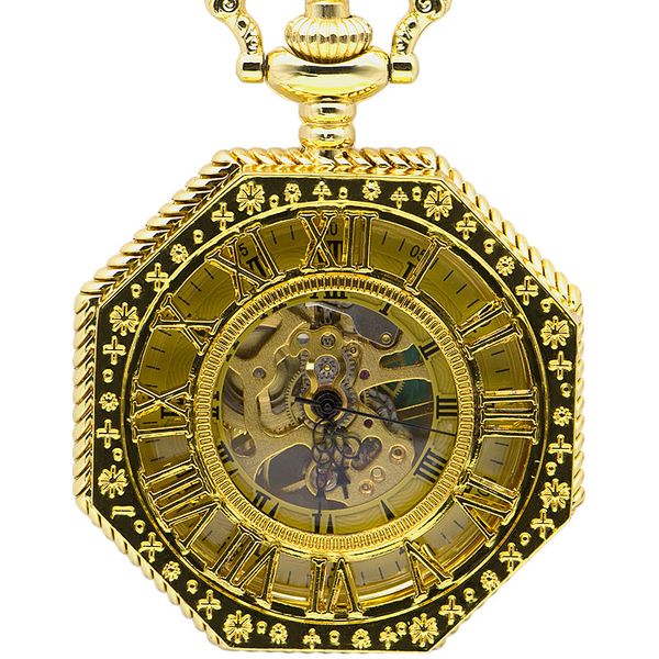 new 6 pieces golden fob watches mechanical pocket watches engravedroman numbers for men women, Slivery;golden
new 6 pieces golden fob watches mechanical pocket watches engravedroman numbers for men women, Slivery;golden