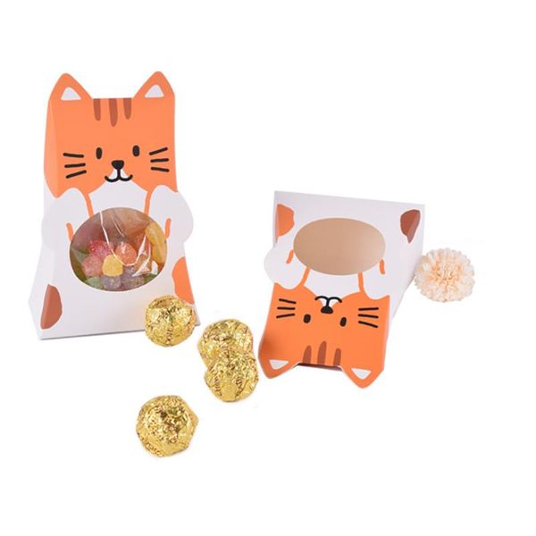 10pcs cute cat shaped gift box paper candy box diy festival party christmas decoration accessories
10pcs cute cat shaped gift box paper candy box diy festival party christmas decoration accessories