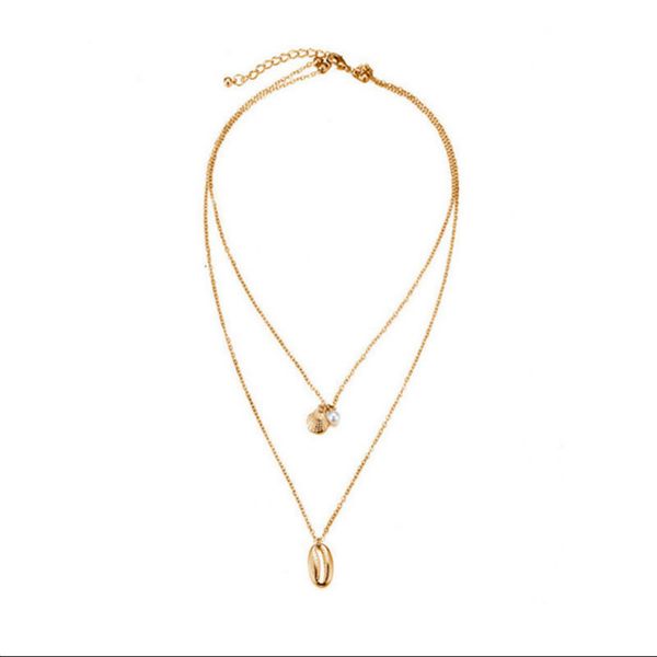 necklaces of 12pcs/lot double layers golden scallop shell elegant pearl jewelry chokers for summer beach, Silver
necklaces of 12pcs/lot double layers golden scallop shell elegant pearl jewelry chokers for summer beach, Silver