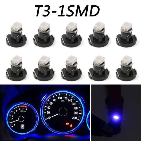 areyourshop 10pcs t3 neo wedge led bulbs instrument panel cluster interior lights pure blue car universal light accessories
areyourshop 10pcs t3 neo wedge led bulbs instrument panel cluster interior lights pure blue car universal light accessories