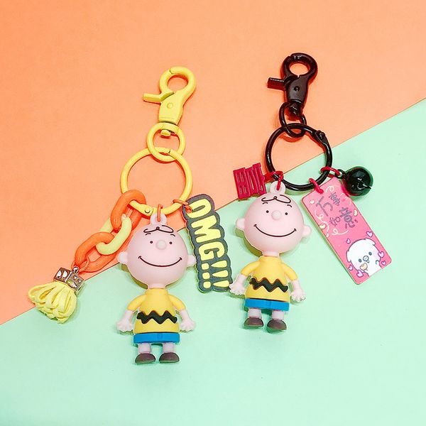 korean version of ins cute cartoon sweet potato charlie brown creative car keychain bag pendant gift, Silver
korean version of ins cute cartoon sweet potato charlie brown creative car keychain bag pendant gift, Silver