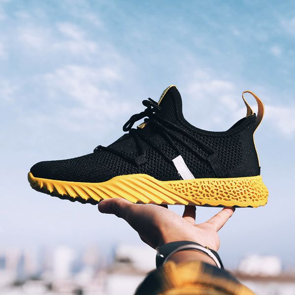 2019 men shoes beathable air mesh men casual shoes slip on summer sock sneakers tenis masculino adulto walking, Black
2019 men shoes beathable air mesh men casual shoes slip on summer sock sneakers tenis masculino adulto walking, Black