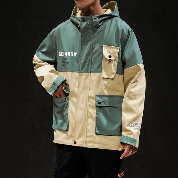 fashion- autumn fashion casual new hooded jacket pocket design loose windbreaker khaki yellow large size m-5xl, Black;brown
fashion- autumn fashion casual new hooded jacket pocket design loose windbreaker khaki yellow large size m-5xl, Black;brown