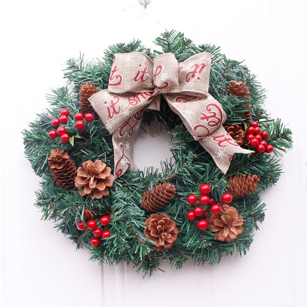 american mock christmas wreath with pine cones for front door wreath for home decoration 16 inch
american mock christmas wreath with pine cones for front door wreath for home decoration 16 inch