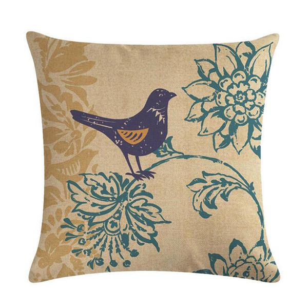 cushion/decorative pillow vintage painted flowers and birds linen sofa bed home decor pillowcase cushion cover soft car case 45 * 45cm
cushion/decorative pillow vintage painted flowers and birds linen sofa bed home decor pillowcase cushion cover soft car case 45 * 45cm