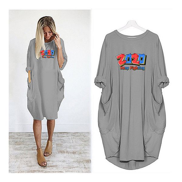 women fashion dressed 2020 new arrival summer casual long dresses letters number printing loose lady short sleeve dress explosion, Black;gray
women fashion dressed 2020 new arrival summer casual long dresses letters number printing loose lady short sleeve dress explosion, Black;gray