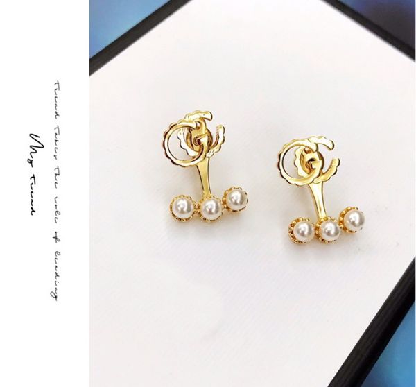 925 sterling silver inc minimalist high-end wild retro letter earrings pearl pendant high jewelry friends gift, Golden;silver
925 sterling silver inc minimalist high-end wild retro letter earrings pearl pendant high jewelry friends gift, Golden;silver