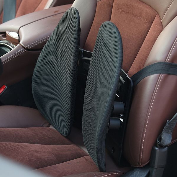 car seat chair back massage lumbar support waist cushion mesh ventilate cushion pad for office home car black
car seat chair back massage lumbar support waist cushion mesh ventilate cushion pad for office home car black